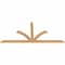 Ekena Millwork Richland Timber Gable Bracket, Western Red Cedar, 84"W x 38"H x 1 1/2"D x 3 1/2"F, 11/12 Pitch GBW084X38X0204RIC00SWR - alternate 2